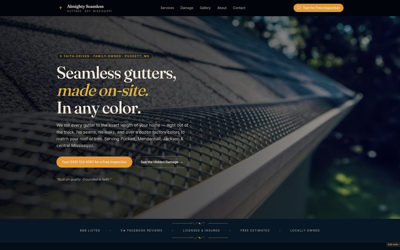 Almighty Seamless Gutters screenshot